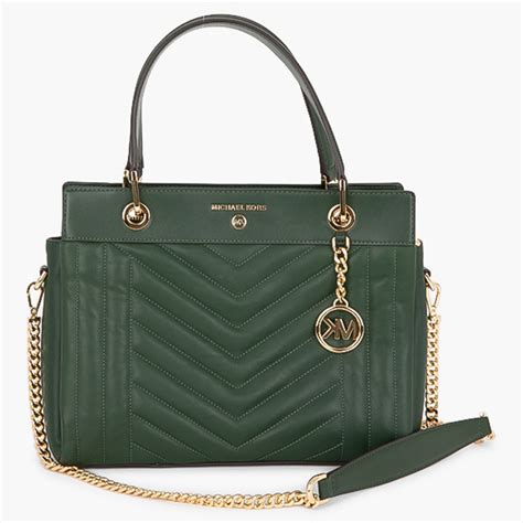 michael kors satchel green|Michael Kors men's satchel.